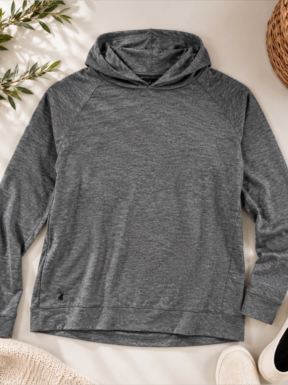 Jack + Sage NWT Performance Hoodie Gray Small Athletic Pullover